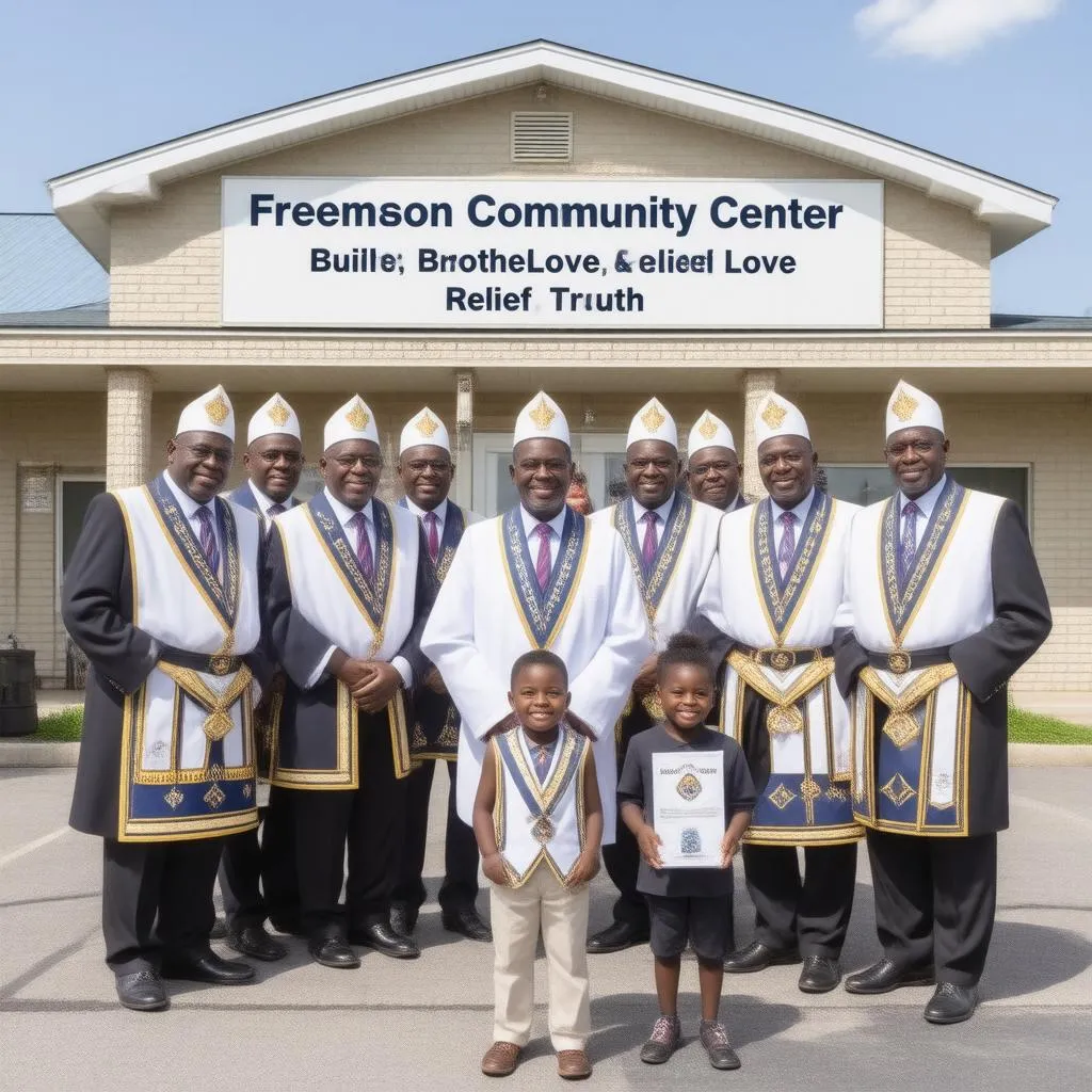 freemason charity work